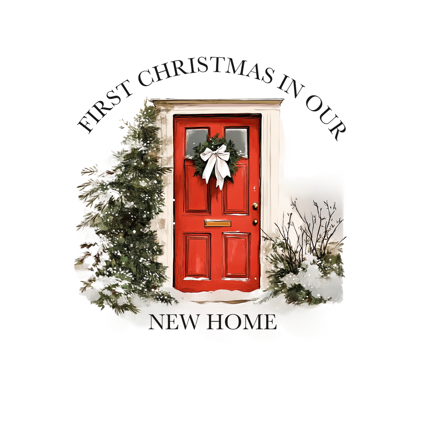 Porcelain Ornament, 3", Single Sided - Misc