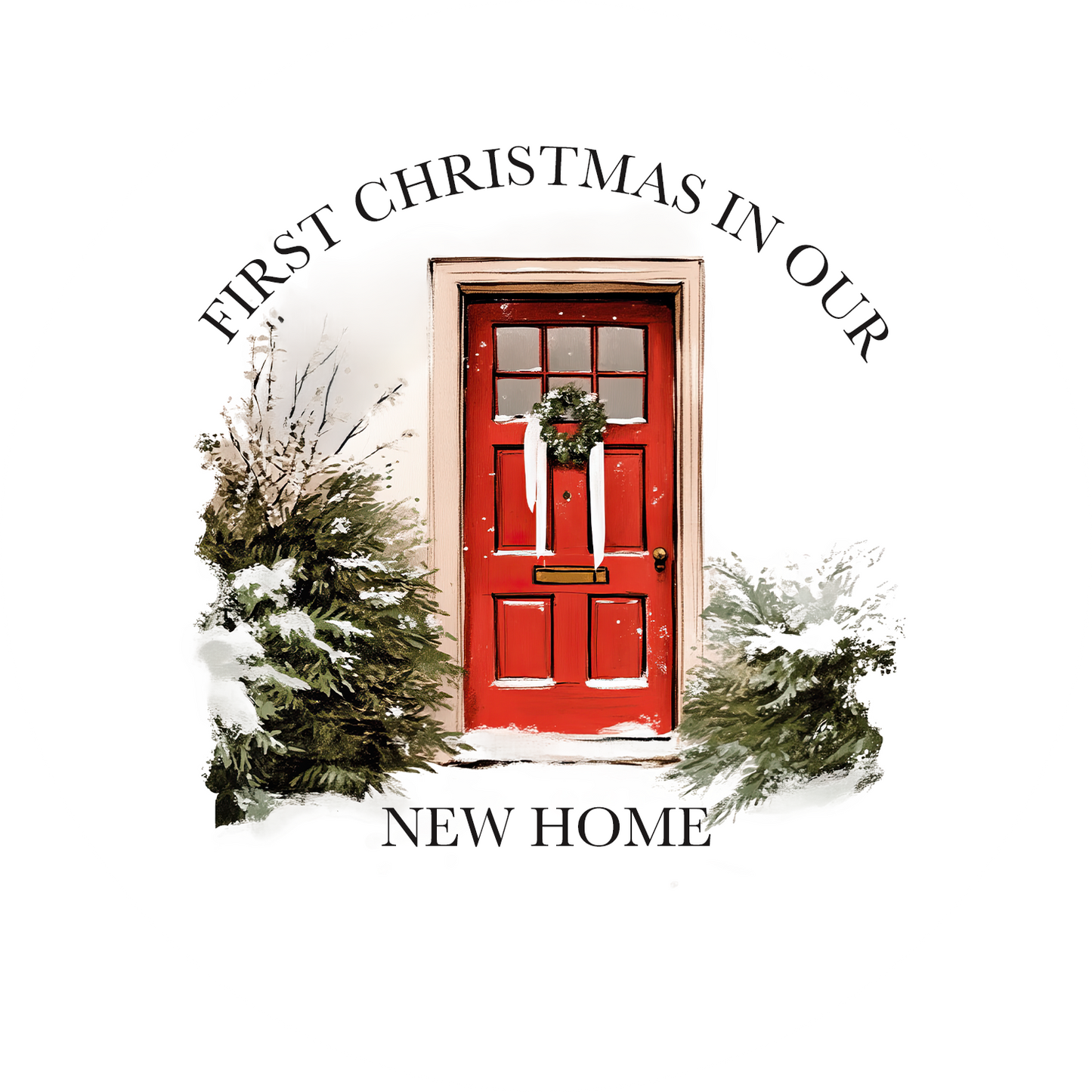 Porcelain Ornament, 3", Single Sided - Misc