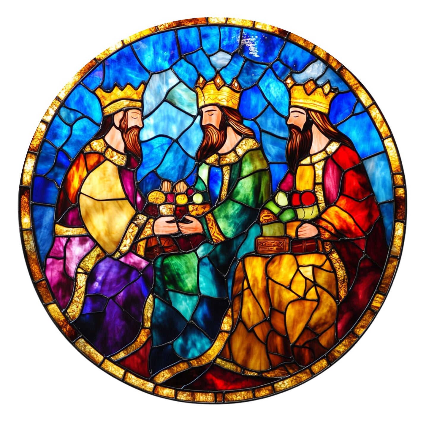 Porcelain Ornament, 3", Single Sided - Misc