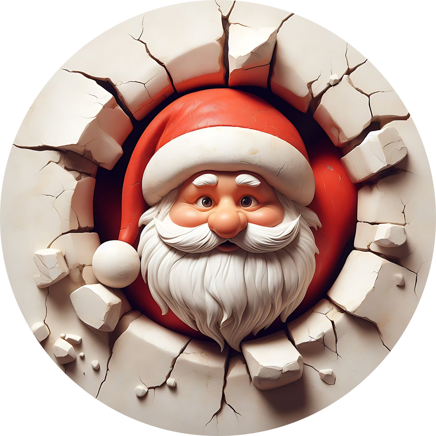 Dual Sided Christmas Ornament