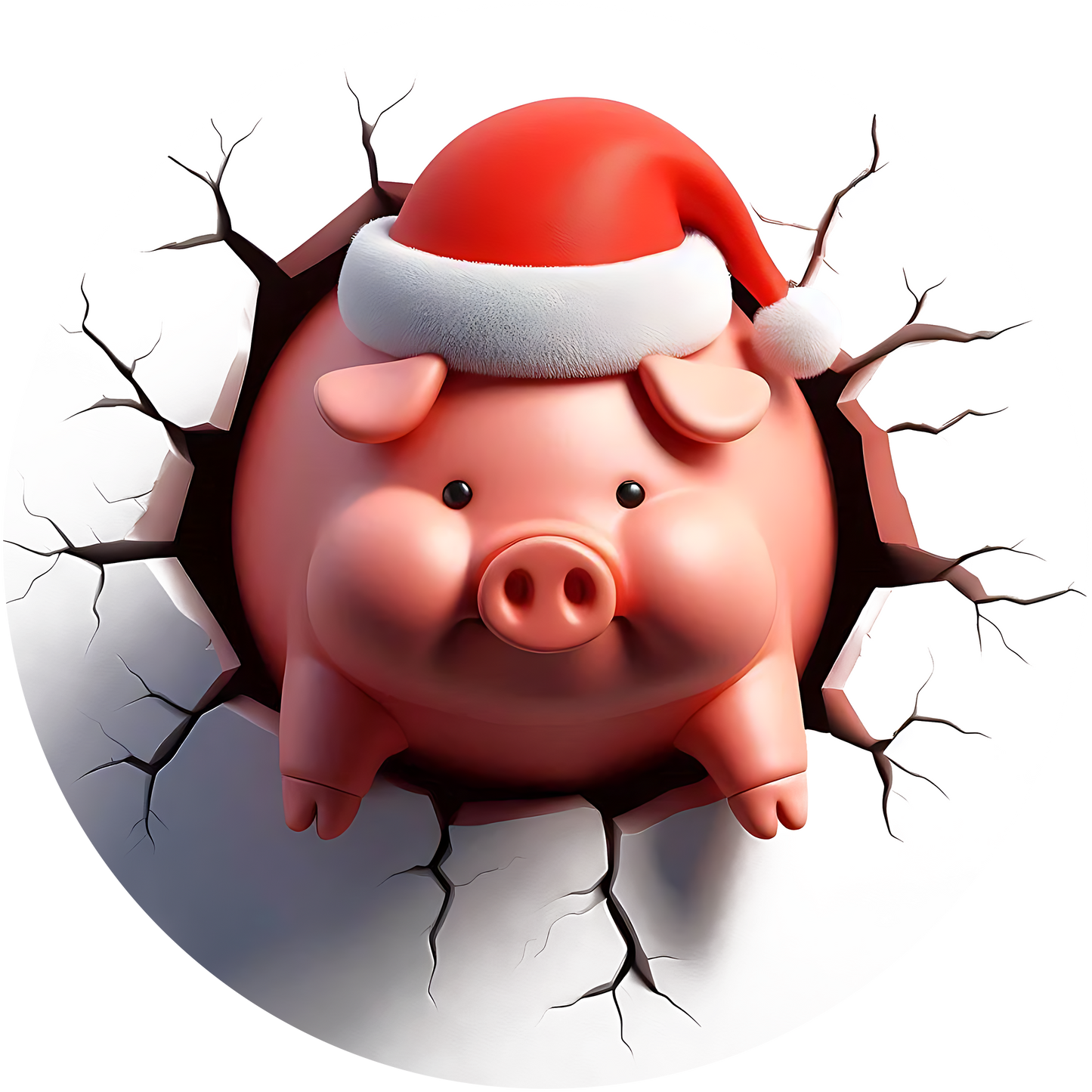 Dual Sided Christmas Ornament