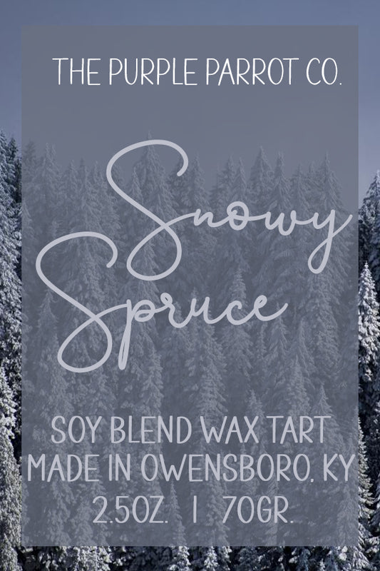 Snowy Spruce Wax Tart image 0