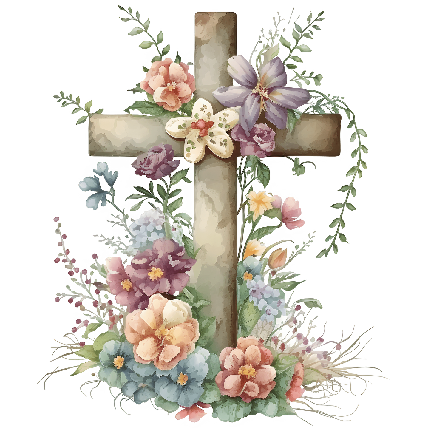 Decorative Square Ceramic Tile Coaster Set