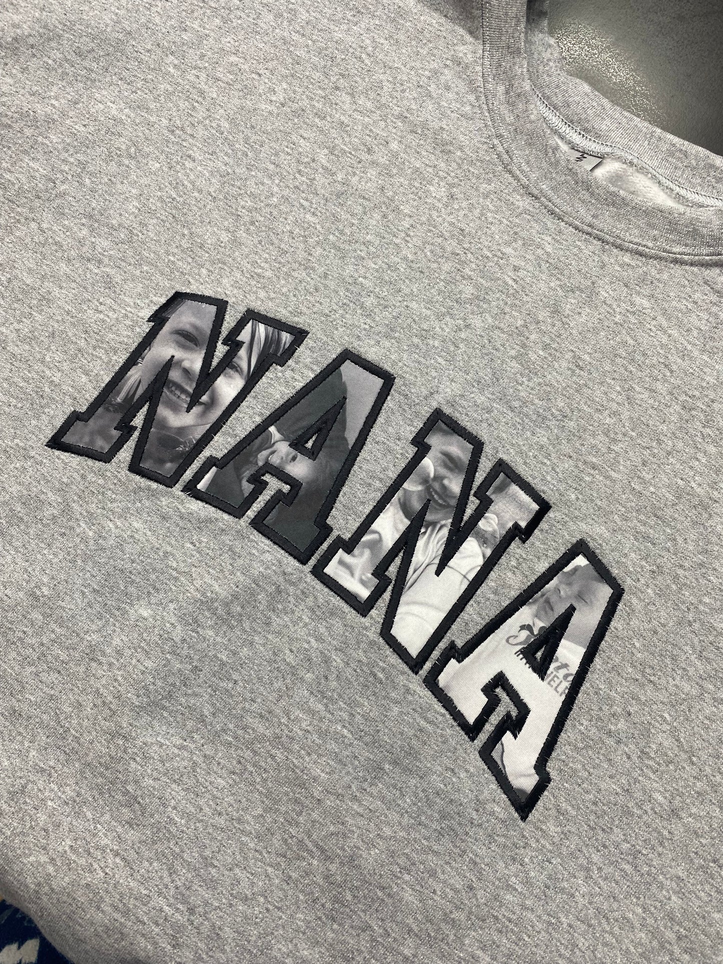 Customized Embroidered / Sublimated "Nana" Sweatshirt