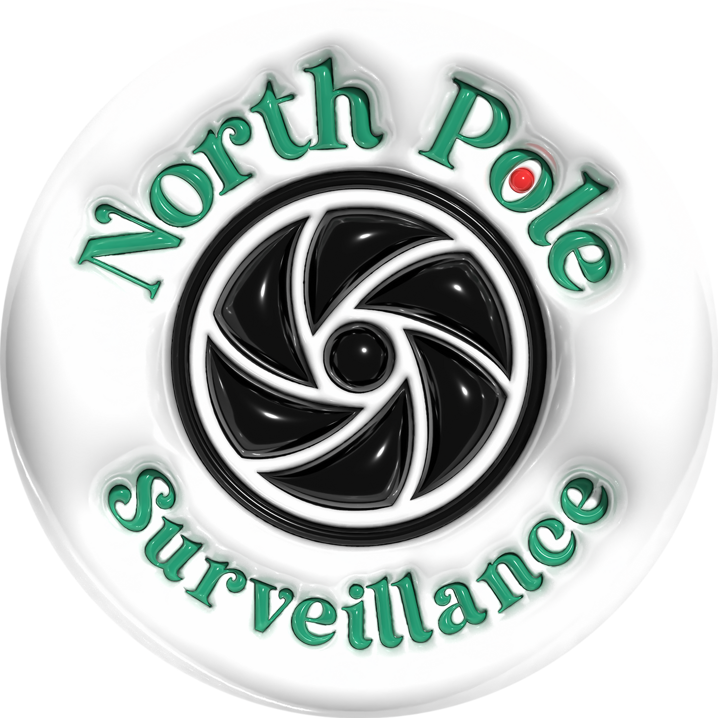 Porcelain Ornament, 3", Single Sided - Misc