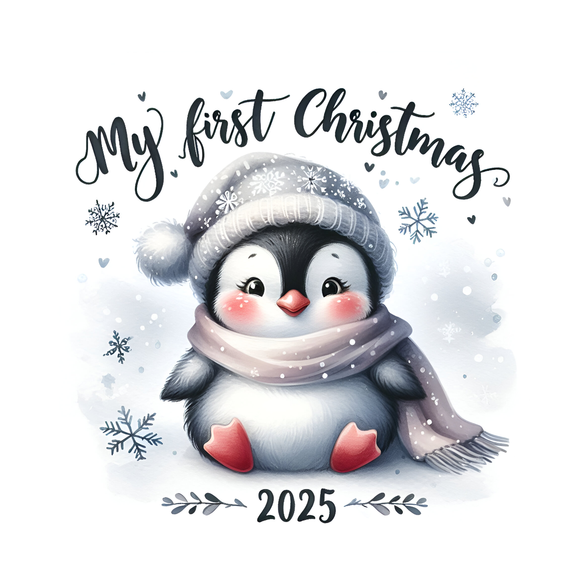 Ceramic Tile Ornament - "My First"