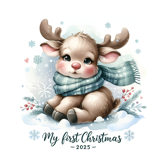 Ceramic Tile Ornament - "My First"