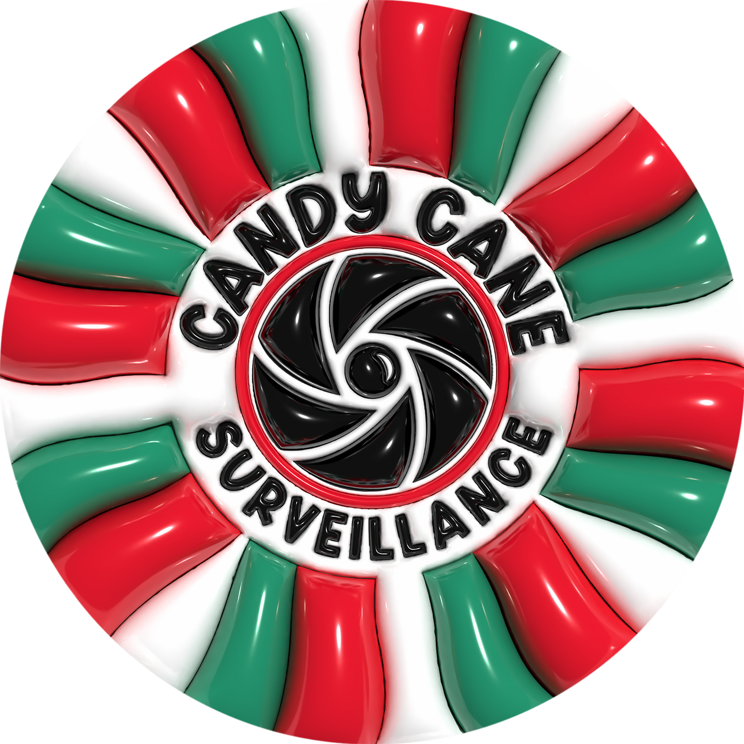 Porcelain Ornament, 3", Single Sided - Misc