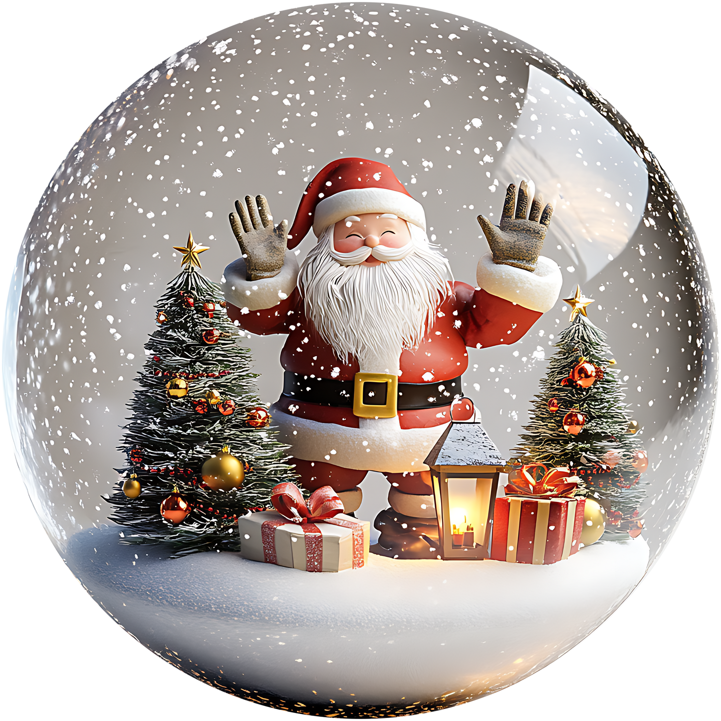 Porcelain Ornament, 3", Single Sided - Misc