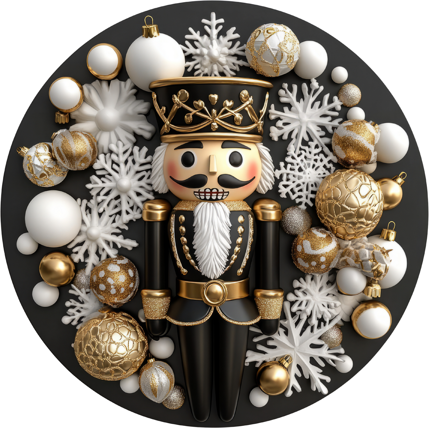 Porcelain Ornament, 3", Single Sided - Misc