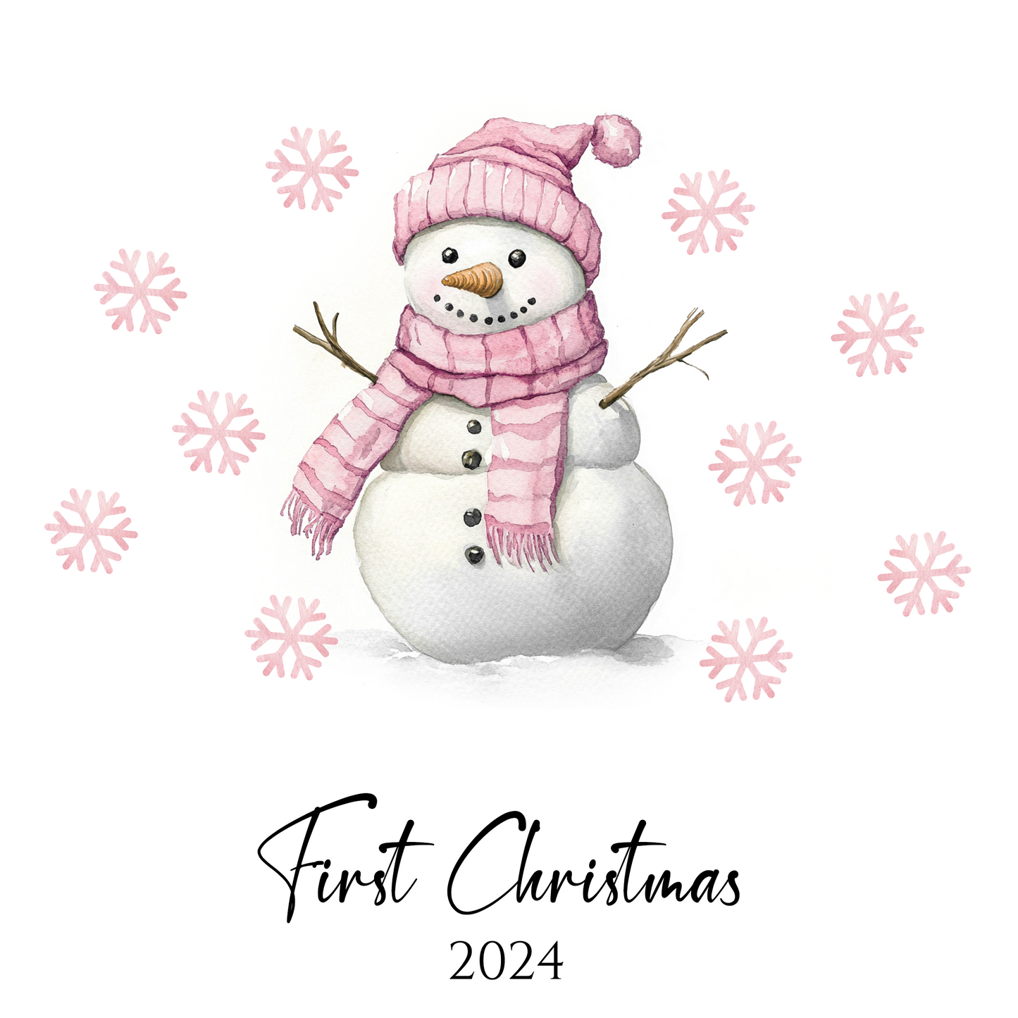 Ceramic Tile Ornament - "My First"