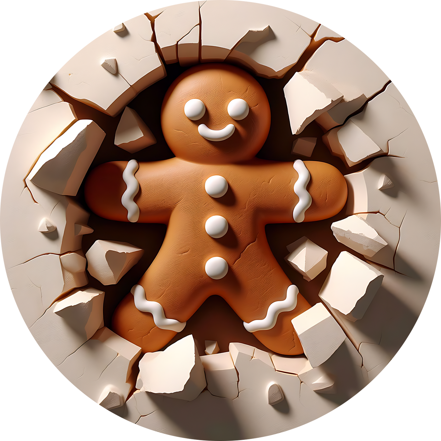 Dual Sided Christmas Ornament