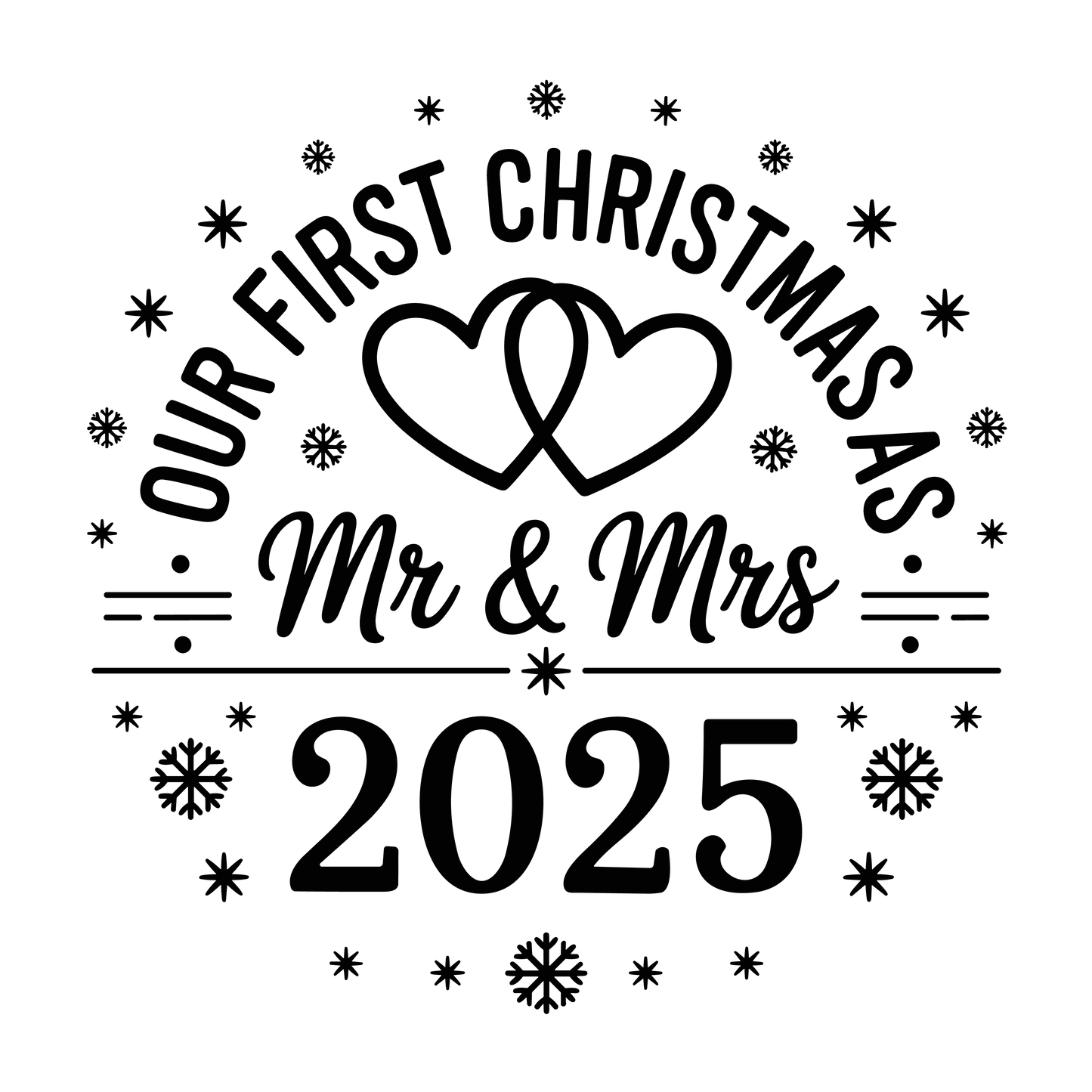 Dual Sided Christmas Ornament