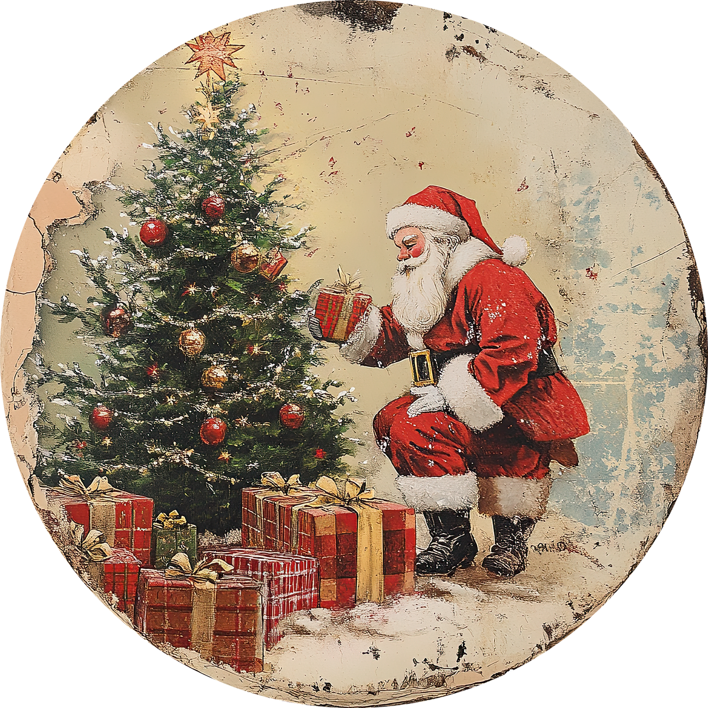 Dual Sided Christmas Ornament