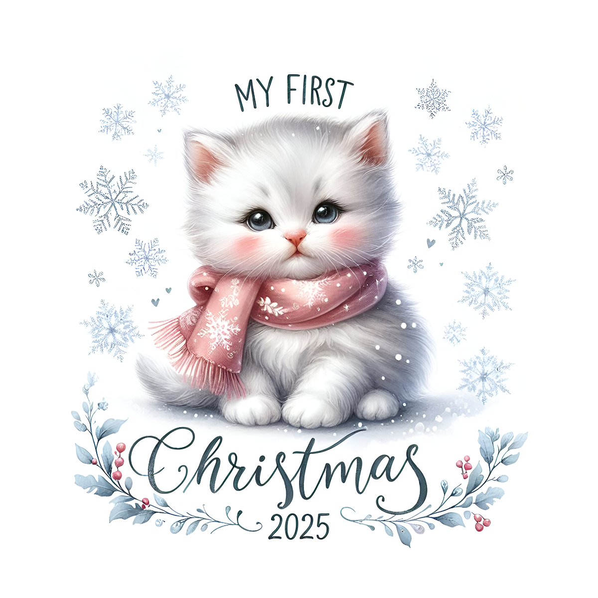 Ceramic Tile Ornament - "My First"