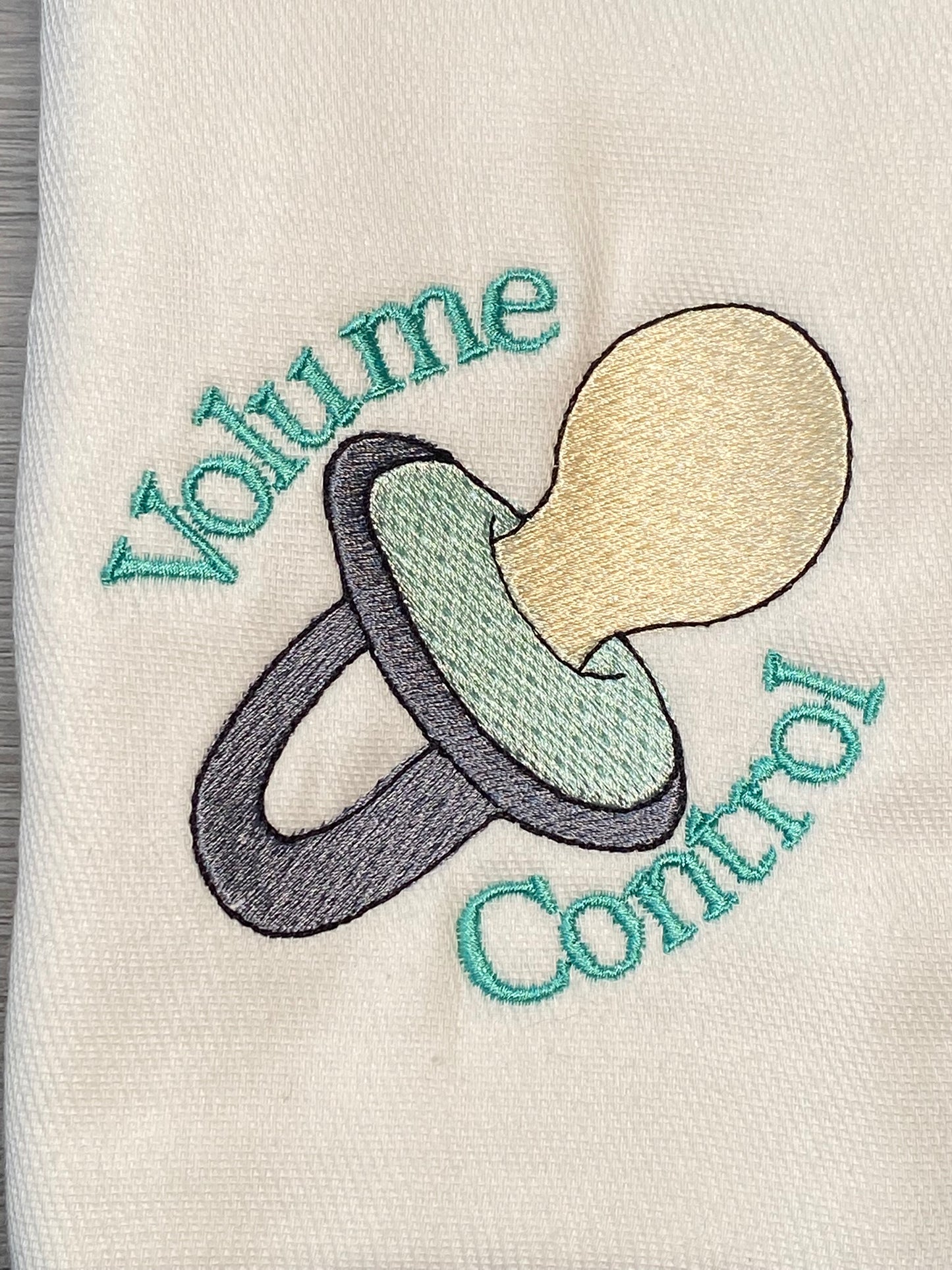 Embroidered Burp Cloth