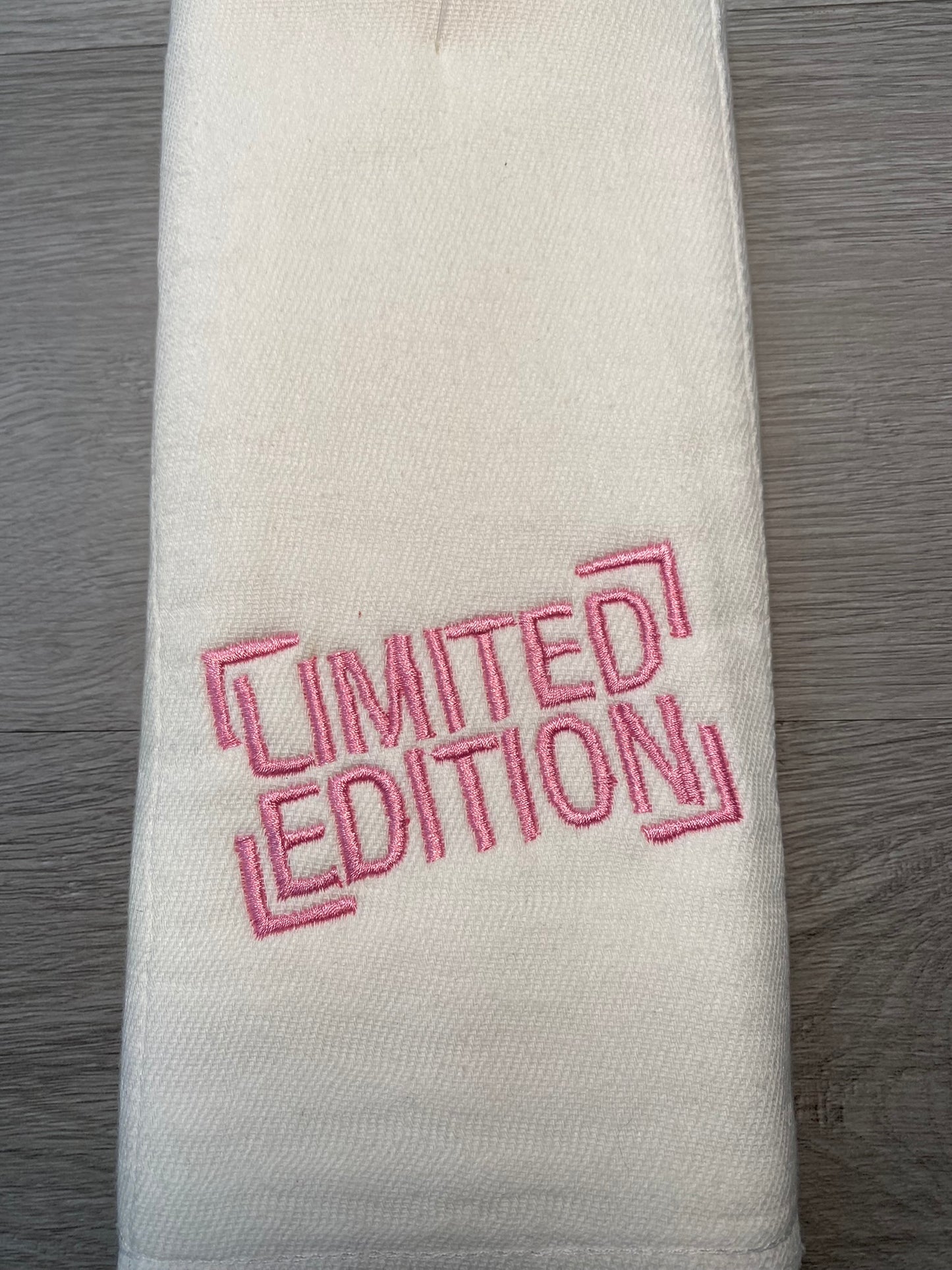 Embroidered Burp Cloth