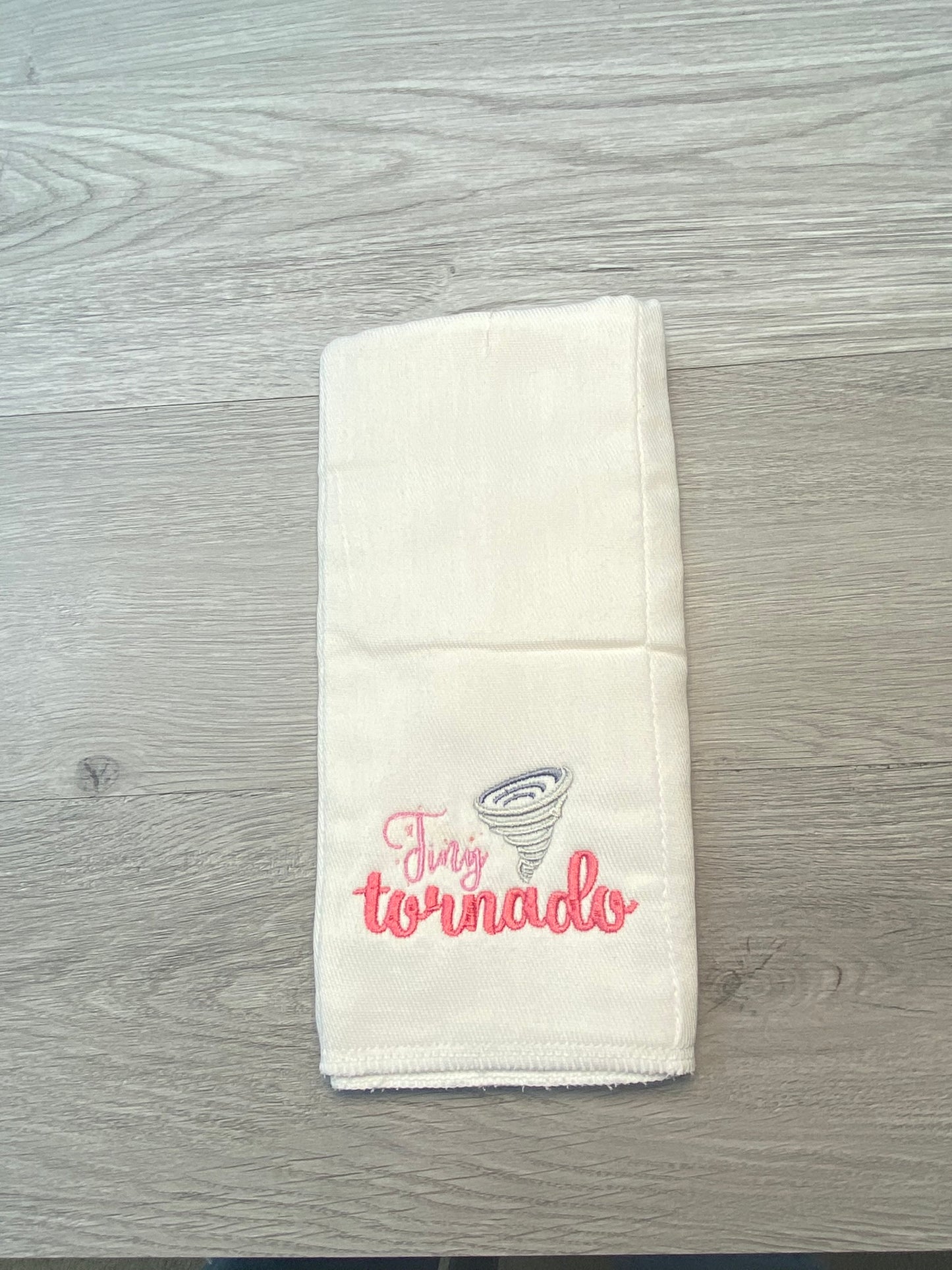 Embroidered Burp Cloth