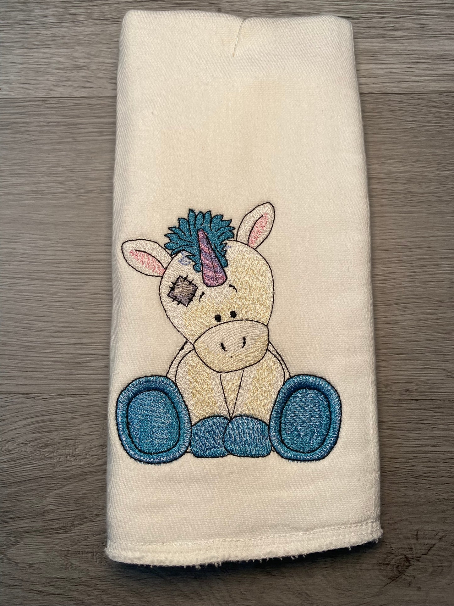Embroidered Burp Cloth