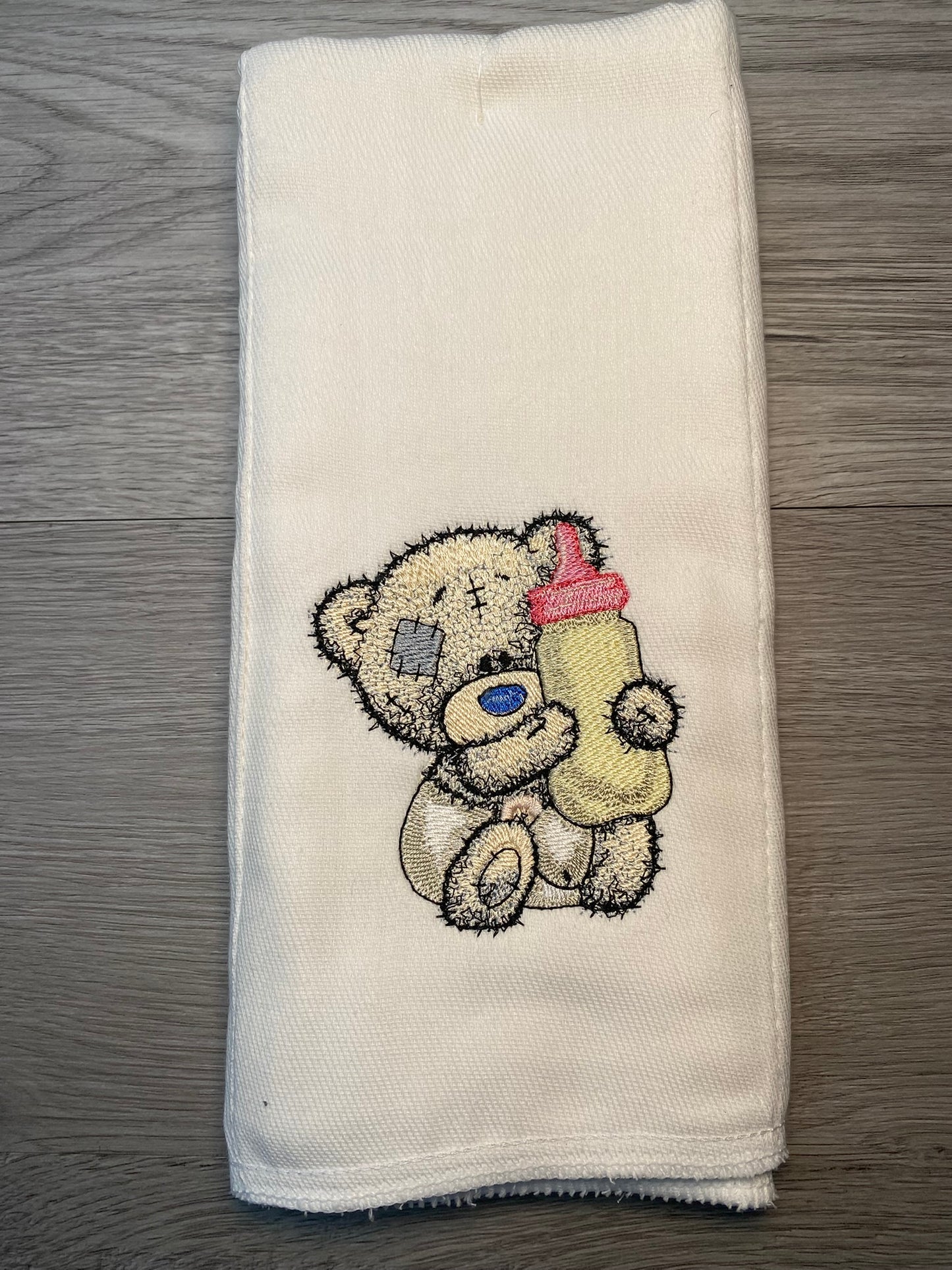 Embroidered Burp Cloth