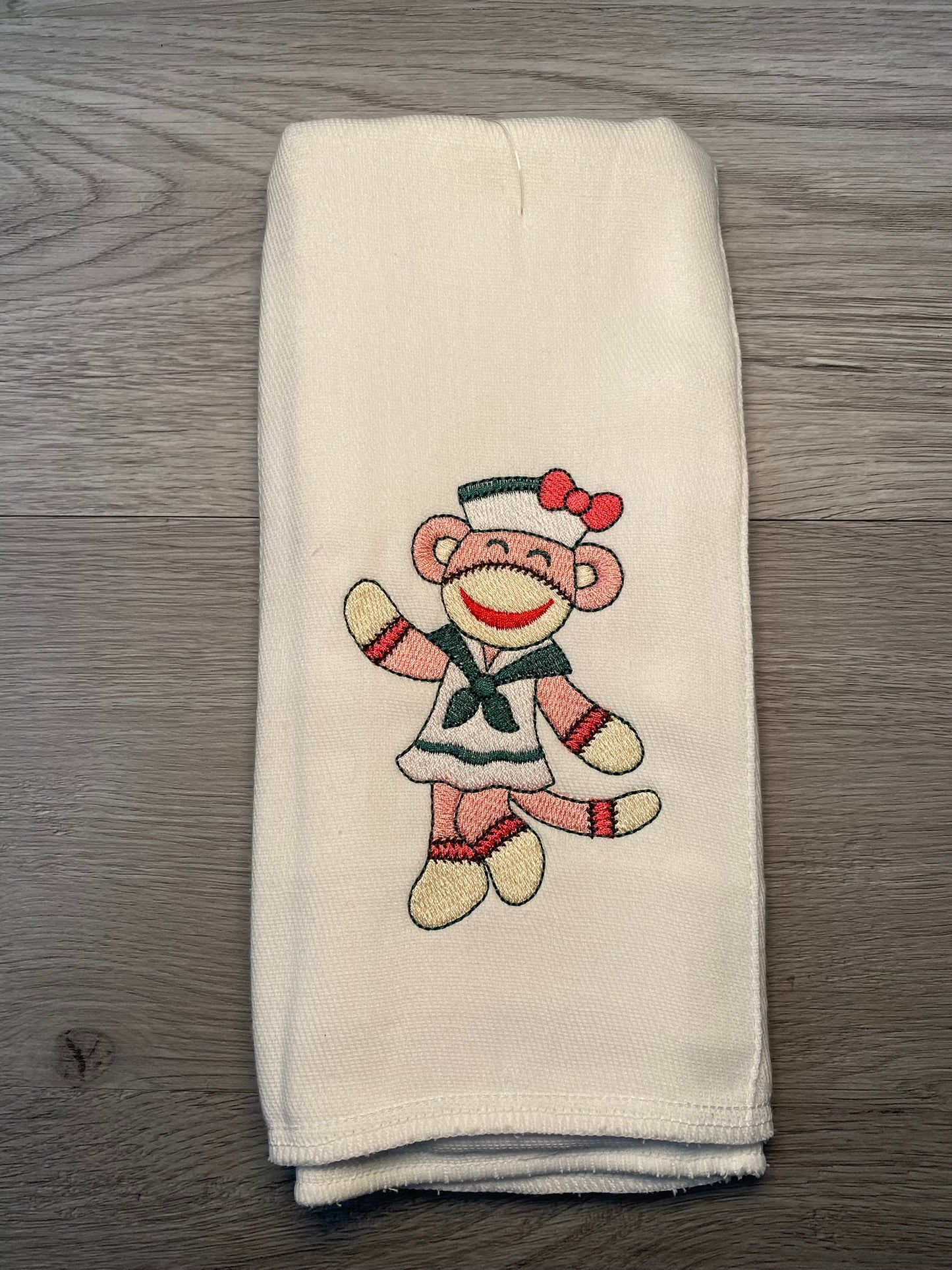 Embroidered Burp Cloth