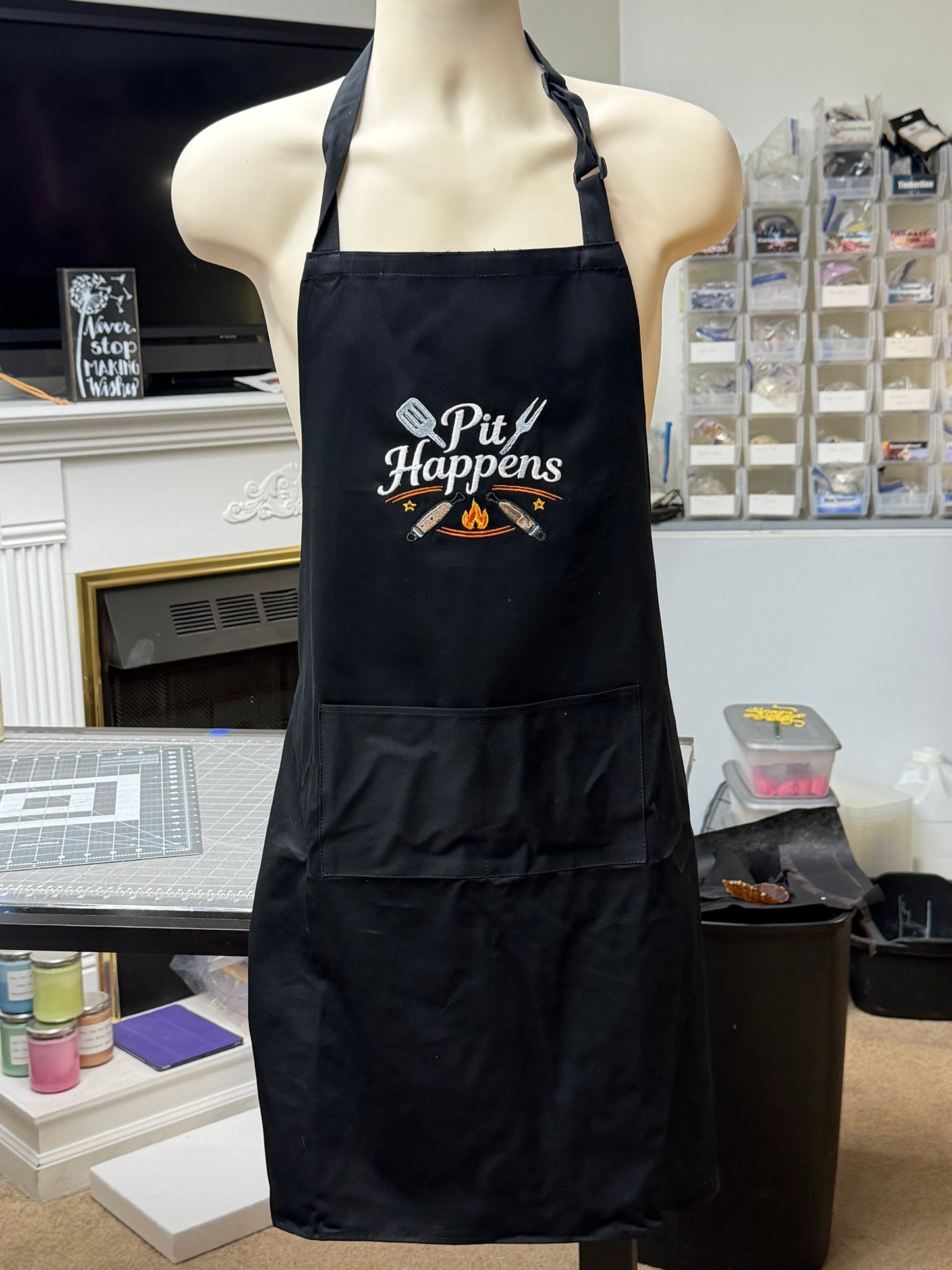 Custom Embroidered Cotton Chef's Apron