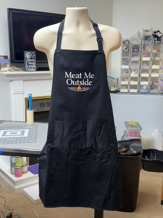 Custom Embroidered Cotton Chef's Apron