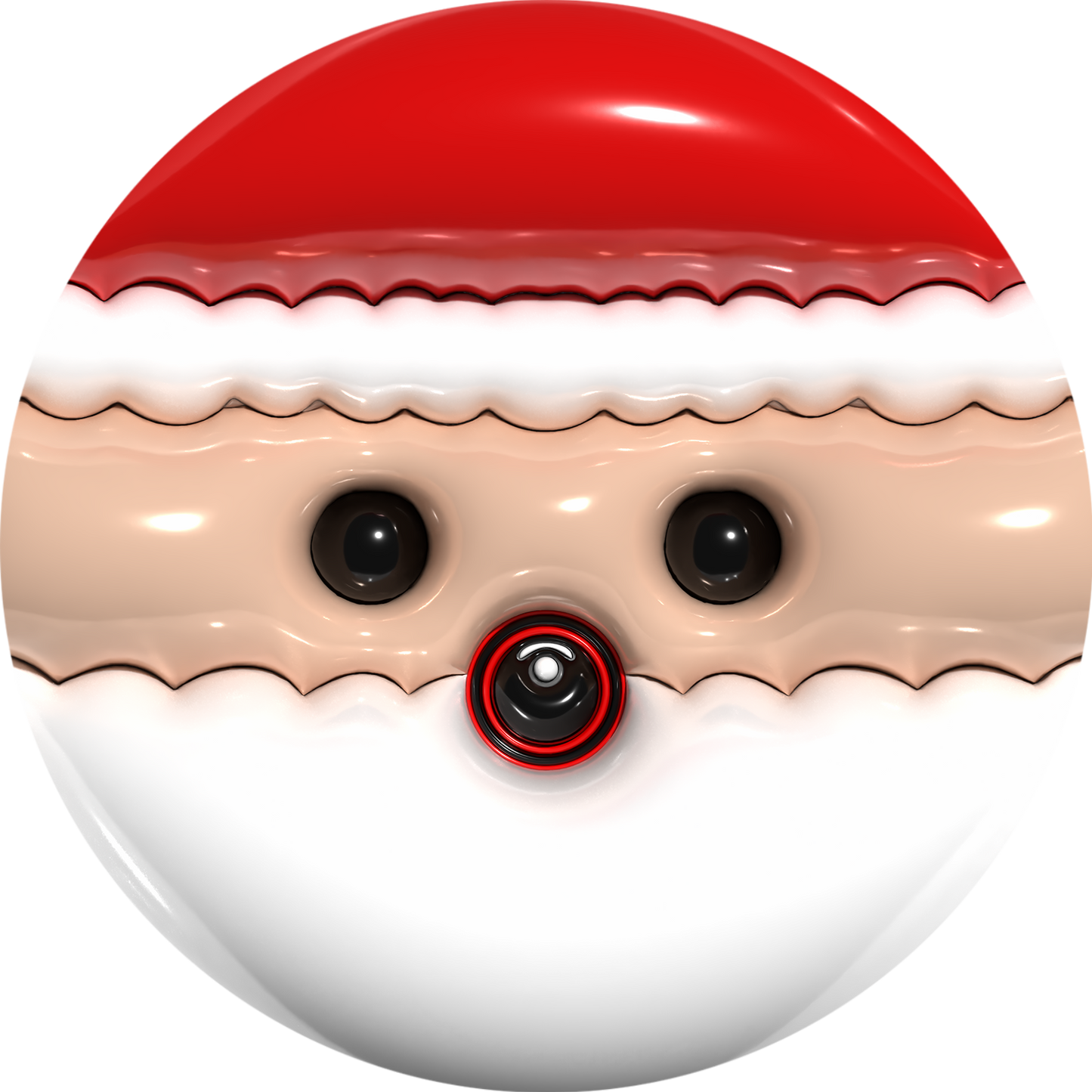 Porcelain Ornament, 3", Single Sided - Misc