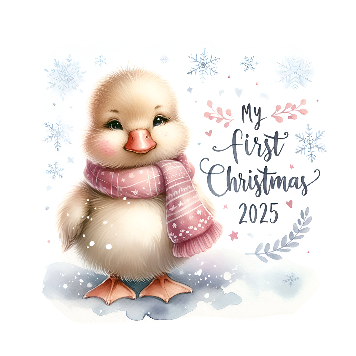 Ceramic Tile Ornament - "My First"