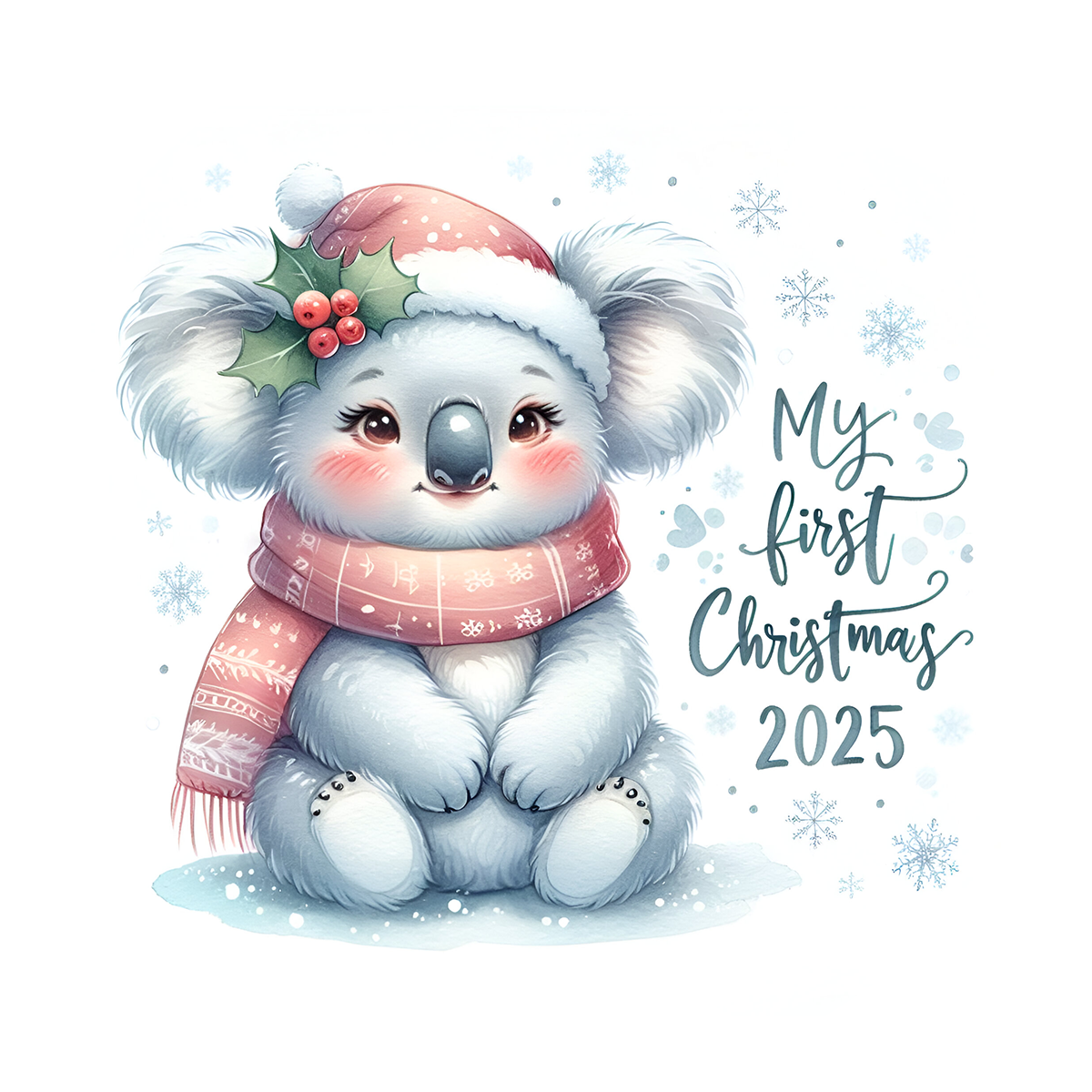 Ceramic Tile Ornament - "My First"