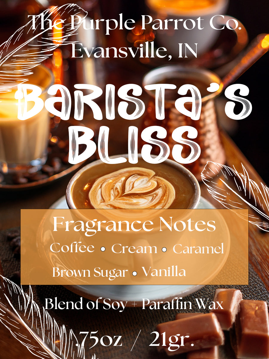 Fluted Wax Tart Sample Disc