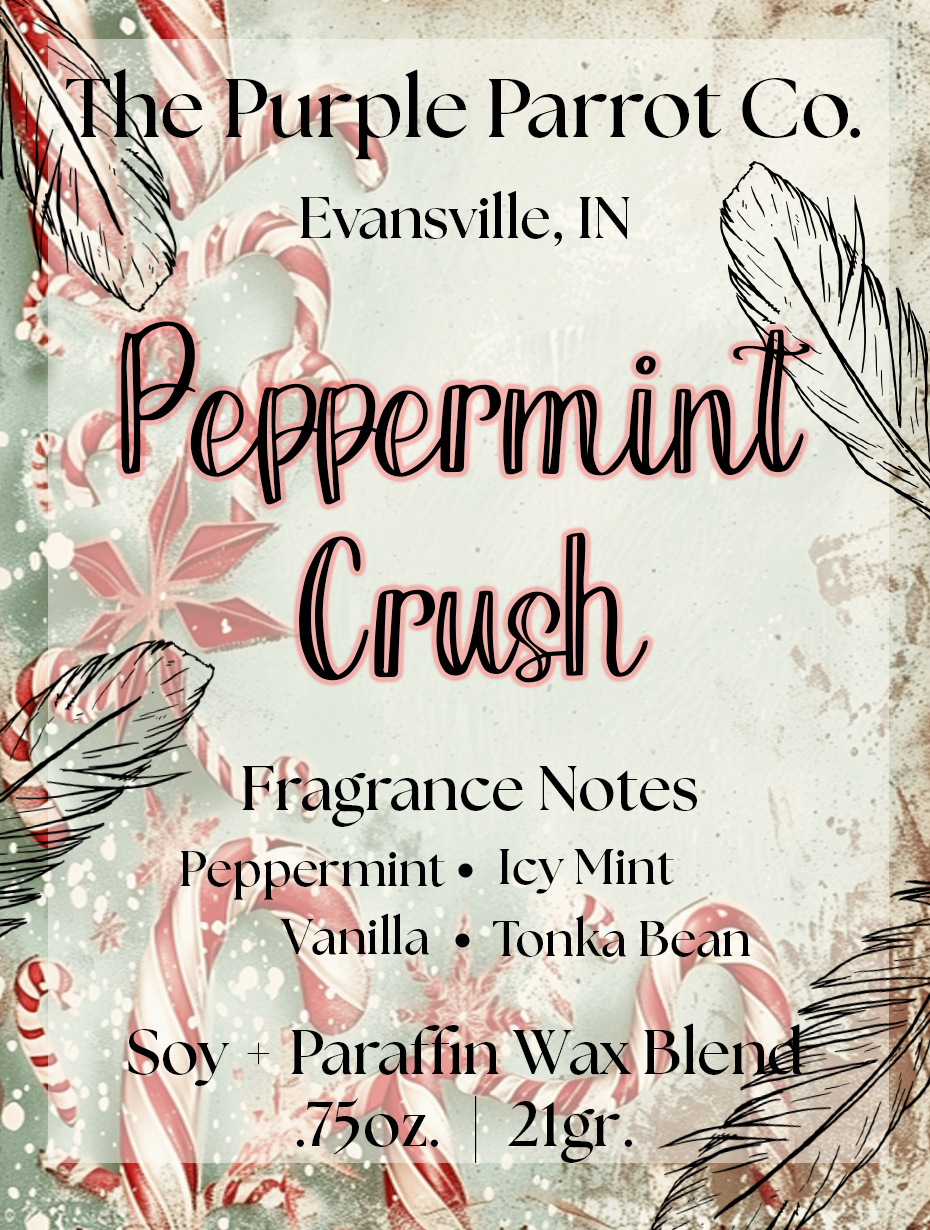 Fluted Wax Tart Sample Disc